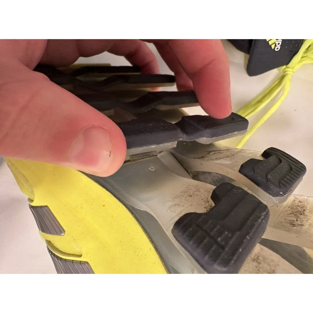 Adidas Springblade Ignite Mens Shoes 10 Neon Yellow Black Shoes LIGHT DAMAGED
